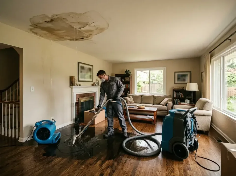 attic-pipe-burst-ceiling-drip-008 — frequently asked questions, Water Damage Restoration & Carpet Care in Hamilton Square, NJ